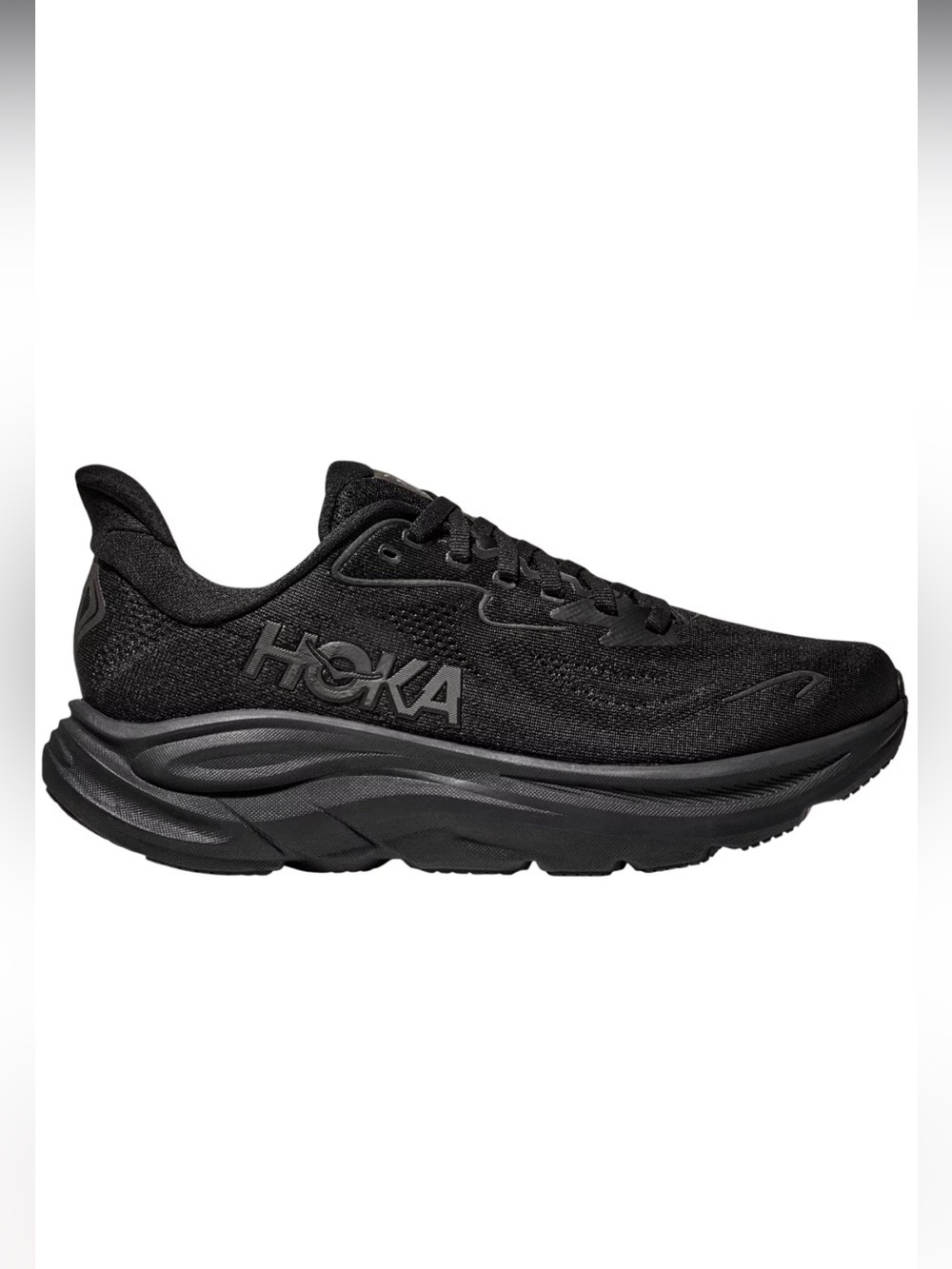 Hoka Men's Black Athletic Running Shoe